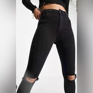 Top shop Black skinny jeans